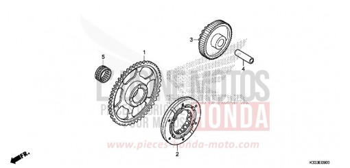 STARTING CLUTCH CBR250RF de 2015